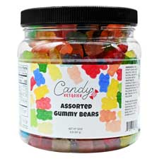 Candy Retailer Gummy Bears Assorted 32oz Jar
