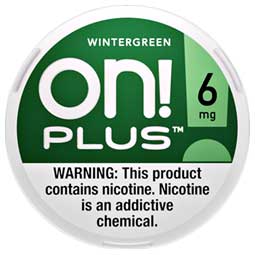 ON Plus Nicotine Pouches Wintergreen 6mg 5ct