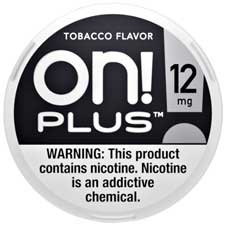 ON Plus Nicotine Pouches Tobacco 12 mg 5ct