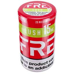FRE Nicotine Pouches Lush 15mg 5ct