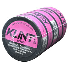 KLINT Nicotine Pouches Berry 3mg 5ct