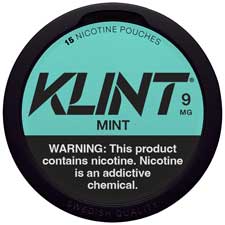 KLINT Nicotine Pouches Mint 9mg 5ct