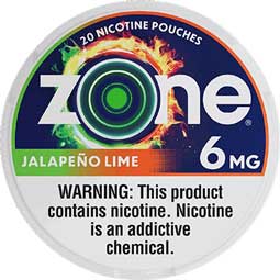 Zone Nicotine Pouches Jalapeno Lime 6mg 5ct