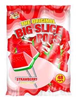 Alberts Big Slice Strawberry Pops 48ct Bag