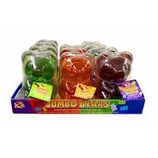 Alberts Giant Gummy Bear Assorted 12 count Box