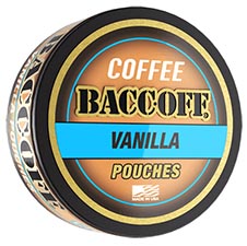 BaccOff Coffee Pouches Vanilla 12ct Roll