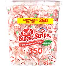 Bobs Sweet Stripes 350ct Tub