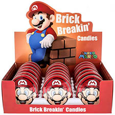 Boston America Nintendo Mario Brick Breakin 18ct Tin