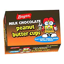 Boyer Milk Chocolate Peanut Butter Cups 24ct