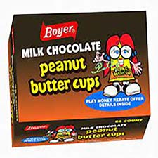 Boyer Milk Chocolate Peanut Butter Cups King 24ct Box