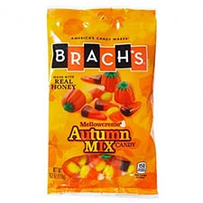 Brachs Halloween Autumn Mix 4.2 oz Peg Bag