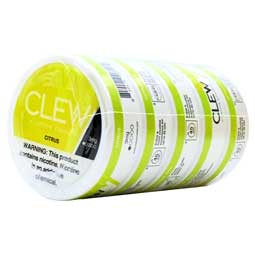 CLEW Nicotine Pouches Citrus 3mg 5ct