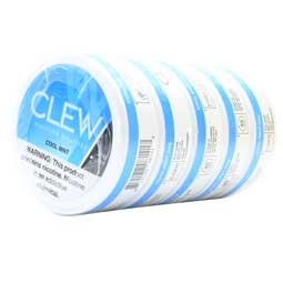 CLEW Nicotine Pouches Cool Mint 3mg 5ct