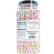 Candy Retailer Dehydrated Assorted Marshmallows 20oz