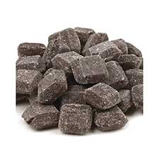 Claeys Old Fashioned Candy Drops Natural Licorice Squares 1lb