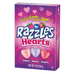 Razzle Hearts 2oz Box