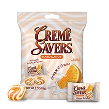 Creme Savers Orange and Creme 3oz Bag
