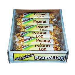 Crown Candy Peanut Logs 12ct
