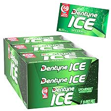 Dentyne Ice Spearmint Sugar Free Gum 9ct Box