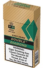 Double Diamond Filtered Cigars Green
