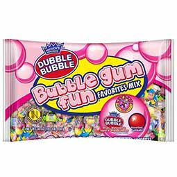 Dubble Bubble Bubble Gum Fun Favorites Mix 30oz Bag
