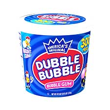 Dubble Bubble Original Bubble Gum 300ct Tub