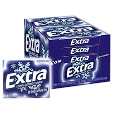 Extra Winterfresh Sugar Free Gum 10ct Box