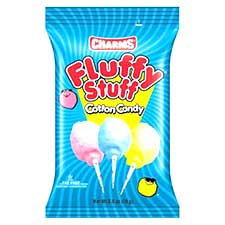 Charms Fluffy Stuff Cotton Candy 2.5oz Bags