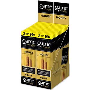 Game Cigarillos Honey 30ct