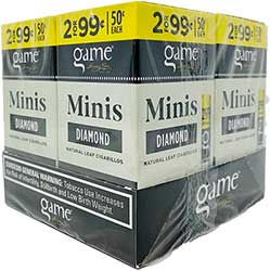 Game Minis Cigarillos Diamond 120ct