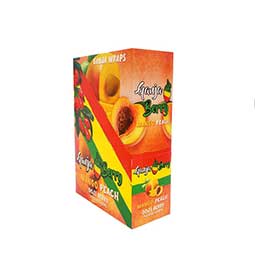 Ganja Berry Wraps Mango Peach 25 Packs of 2