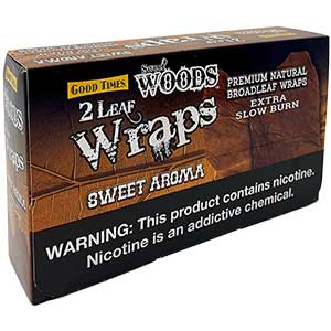 Good Times Sweet Woods Sweet Aroma Leaf Wraps 30ct
