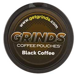 Grinds Coffee Pouches Black Coffee 10 Cans