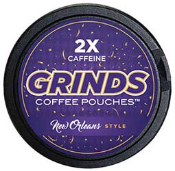 Grinds Coffee Pouches New Orleans Style 10 Cans