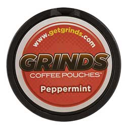 Grinds Coffee Pouches Peppermint 10 Cans