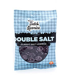 Gustafs Licorice Dutch Double Salt 5.29oz Bag