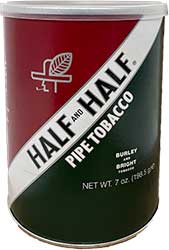 Half and Half Pipe Tobacco 7oz Can