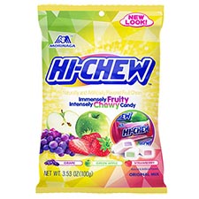 Hi Chew Original Mix Fruit Chews 3oz Bag