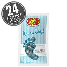 Jelly Belly Its A Boy w Jewel Berry Blue 1 oz Bag 24 Count Box