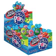 Jolly Rancher Assorted Lolli Pops 50ct Box