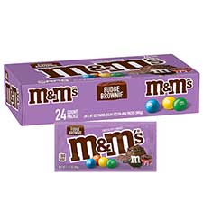 M and M Fudge Brownie 24ct Box