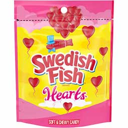 Valentines Day Swedish Fish Hearts 10oz Bag