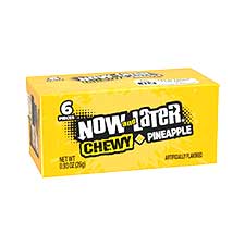 Now and Later Chewy Pineapple 24ct Box