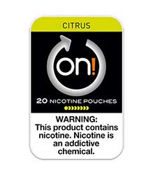ON Nicotine Pouches Citrus 2mg 5ct