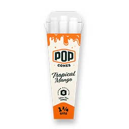 Pop Cones 1.25 Tropical Mango 6pk