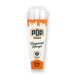 Pop Cones 1.25 Tropical Mango 6pk