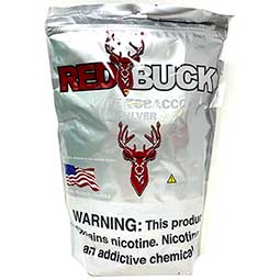 Red Buck Pipe Tobacco Silver 8oz Bag