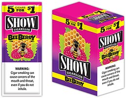 Show Cigarillos Bee Berry 15 5pks