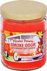 Smoke Odor Exterminator Candle Flower Power