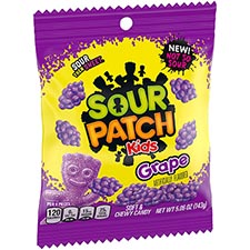 Sour Patch Kids Grape 5.06oz Bag